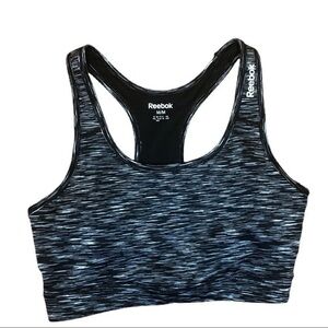 Gray Reebok Padded Sports Bra